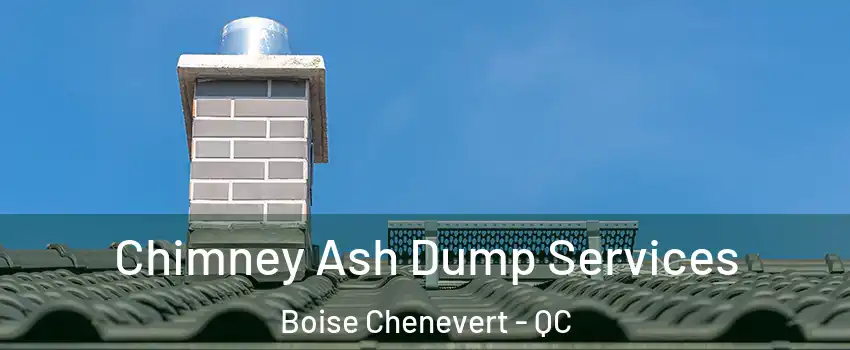  Chimney Ash Dump Services Boise Chenevert - QC