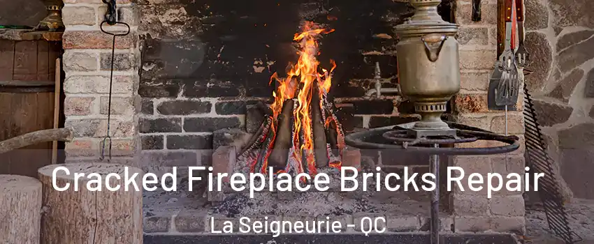  Cracked Fireplace Bricks Repair La Seigneurie - QC