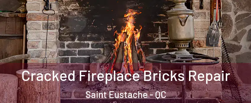  Cracked Fireplace Bricks Repair Saint Eustache - QC