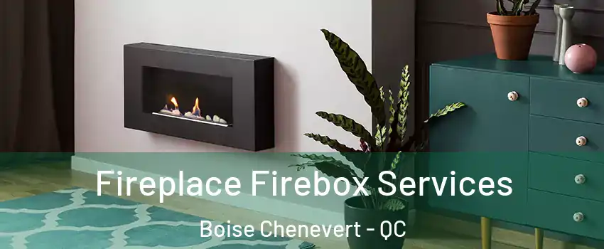  Fireplace Firebox Services Boise Chenevert - QC