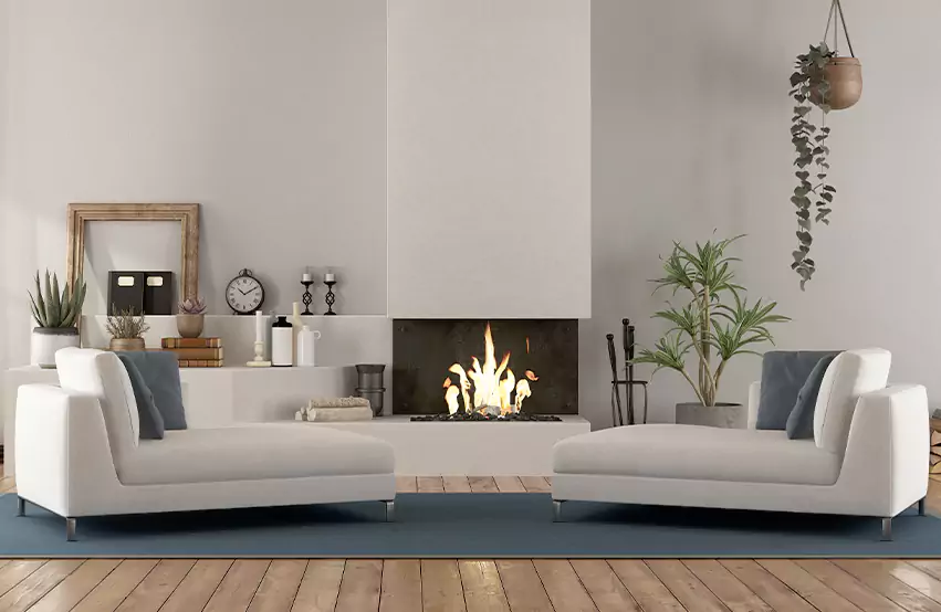 Custom Fireplace Design in Saint-Eustache, QC