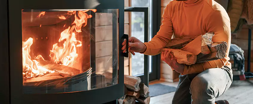 Residential Fireplace Ceramic Glass Installation in Vieux-Saint-Eustache, QC