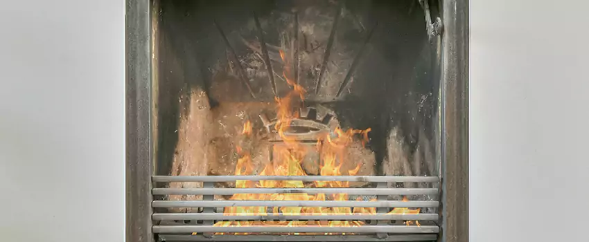 Travis Industries Linear Gas Fireplace Installation in Vieux-Saint-Eustache, Quebec