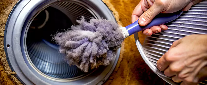 Signs Of A Clogged Dryer Lint Trap in Des Chenes, Quebec