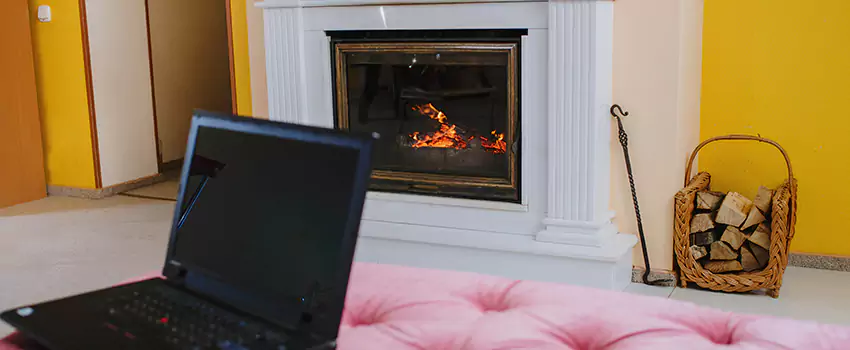 Valor Outdoor Gas Fireplace in Saint Eustache, Quebec