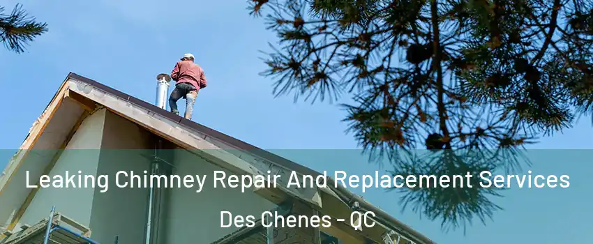  Leaking Chimney Repair And Replacement Services Des Chenes - QC
