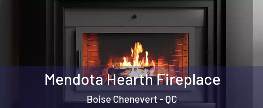 Mendota Hearth Fireplace Boise Chenevert - QC