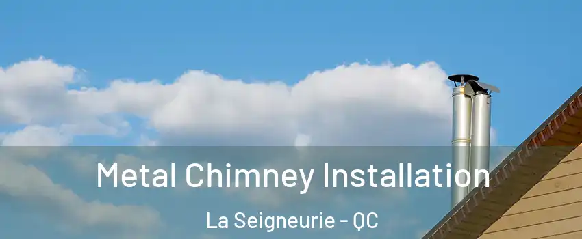  Metal Chimney Installation La Seigneurie - QC