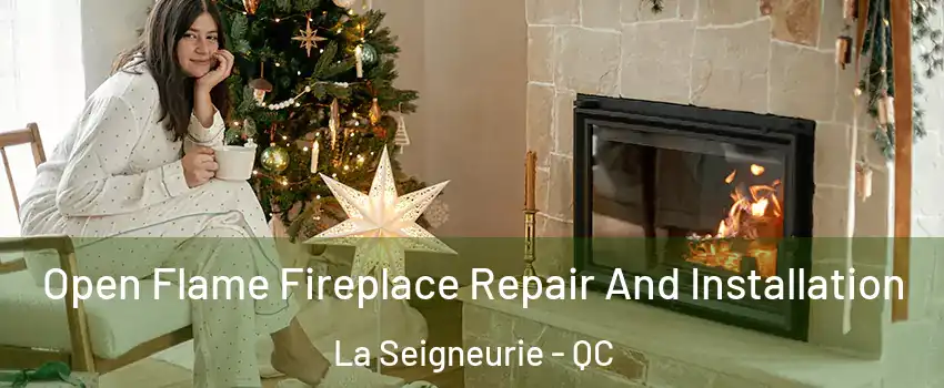  Open Flame Fireplace Repair And Installation La Seigneurie - QC
