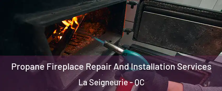 Propane Fireplace Repair And Installation Services La Seigneurie - QC